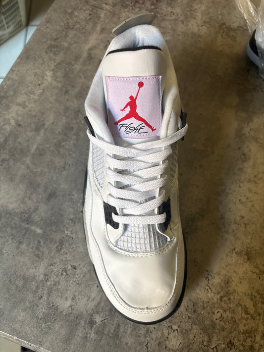 Air Jordan 4 Retro white cement